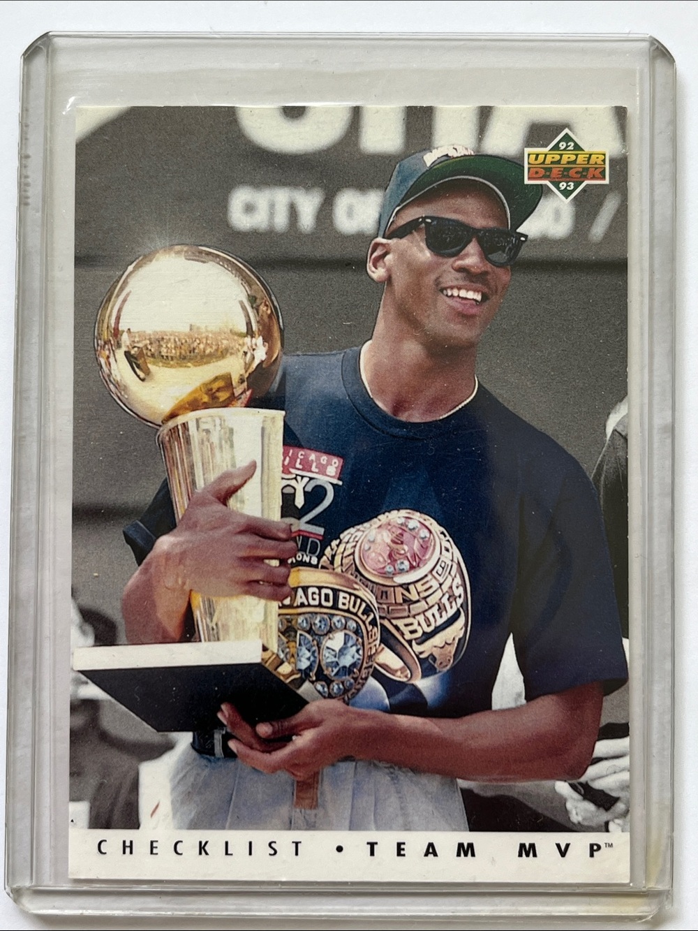Upper Deck 1992-93 Michael Jordan Team MVP. Card TM1.